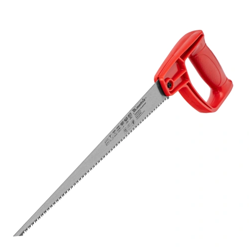 Ножовка по дереву для мелких пильных работ, 320 мм, цельнолитая однокомпонентная рукоятка Matrix по ценам производителя в Уфе с доставкой по всей России