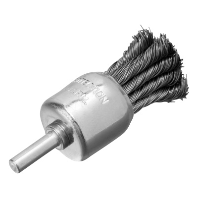 Щетка для дрели, 30 мм, "чашка" со шпилькой, крученая металлическая проволока Matrix по ценам производителя в Уфе с доставкой по всей России