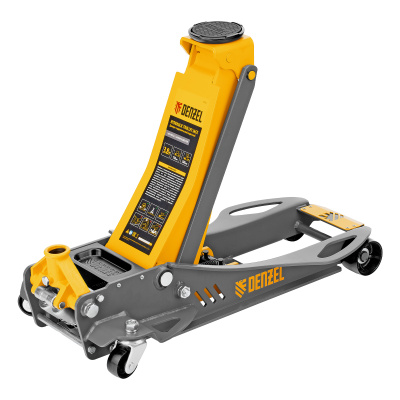 Домкрат гидравлический подкатной, 3,8 т, 110-580 мм, быстрый подъем, низкий подхват, проф. Denzel по ценам производителя в Уфе с доставкой по всей России