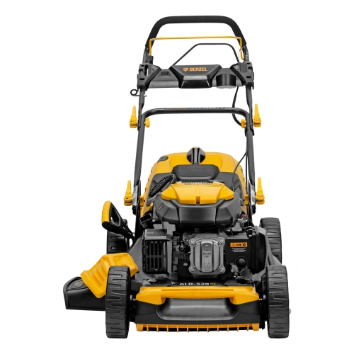 Газонокосилка бензиновая GLD-520SP, 196 куб.см, ширина 52 см, привод, 7 уровней,травосборник 60 л Denzel по ценам производителя в Уфе с доставкой по всей России