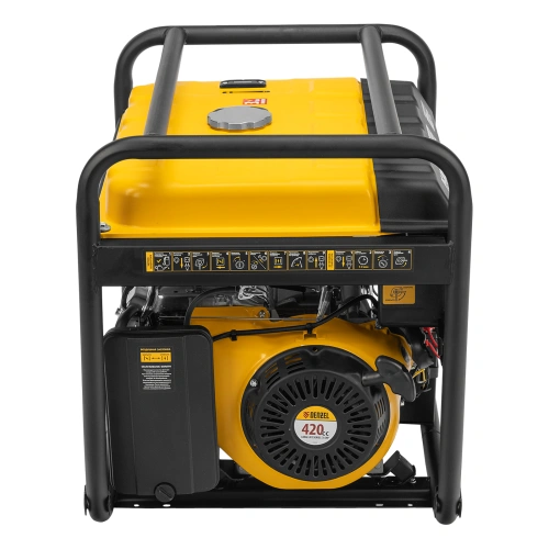 Генератор бензиновый PS 80 E-3, 6.6 кВт, 400 В, 25 л, электростартер Denzel по ценам производителя в Уфе с доставкой по всей России