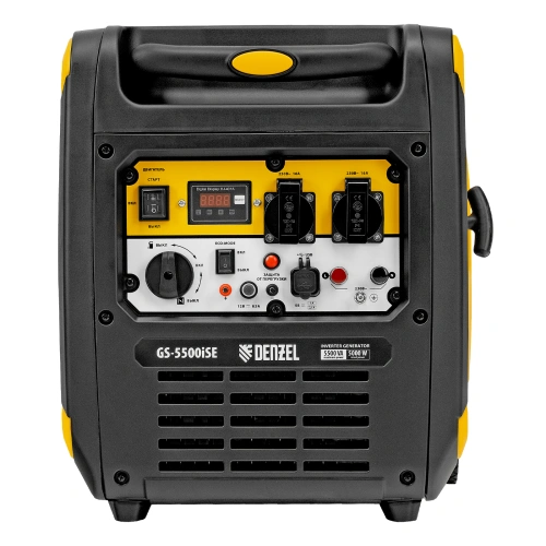Генератор инверторный GS-5500iSE, 5,5 кВт, 230 В, закрытый корпус,электростартер Denzel по ценам производителя в Уфе с доставкой по всей России