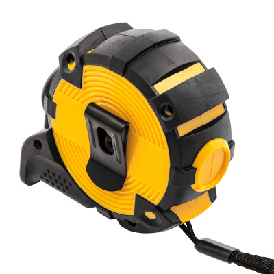 Рулетка 5м х 19мм, автоматич. фиксац., нейлон. покрытие, магнит. зацеп, двухстор. разметка Denzel по ценам производителя в Уфе с доставкой по всей России