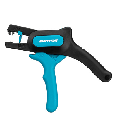 Щипцы для зачистки электропроводов 0.2-6 мм2 (10-24 AWG) лезвие: нержавеющая сталь Gross по ценам производителя в Уфе с доставкой по всей России