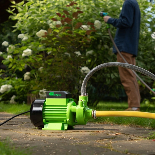 Садовый поверхностный насос СПН370-Ч, 370 Вт, напор 25 м, 1700 л/ч, чугун Сибртех по ценам производителя в Уфе с доставкой по всей России