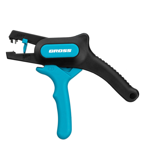 Щипцы для зачистки электропроводов 0.2-6 мм2 (10-24 AWG) лезвие: нержавеющая сталь Gross по ценам производителя в Уфе с доставкой по всей России