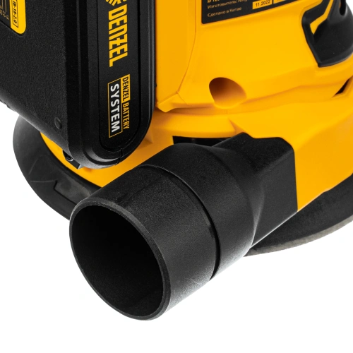 Машина шлифовальная эксцентриковая аккумуляторная COS-125, 18В Li-Ion Denzel по ценам производителя в Уфе с доставкой по всей России