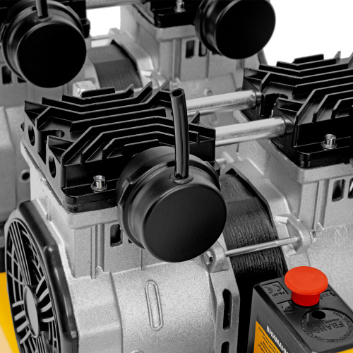 Компрессор безмасляный, малошумный DLS 2200/50, 2200 Вт, 2x1100, 50 л, 380 л/мин Denzel по ценам производителя в Уфе с доставкой по всей России