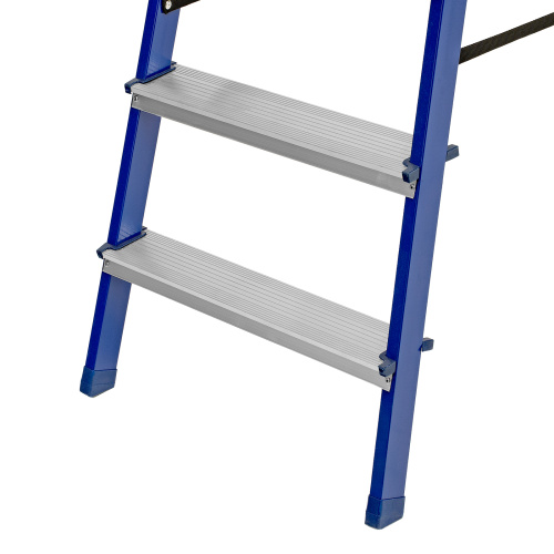 Стремянка, 9 ступеней, стальной профиль, алюминиевые ступени Сибртех по ценам производителя в Уфе с доставкой по всей России