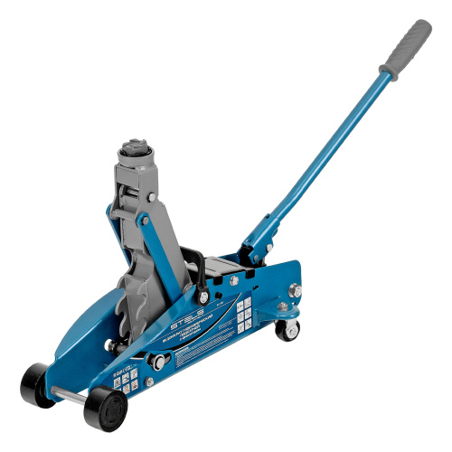 Домкрат гидравлический подкатной с фиксатором, 2.5 т, Safety Pin, 140-385 мм, в кейсе Stels по ценам производителя в Уфе с доставкой по всей России