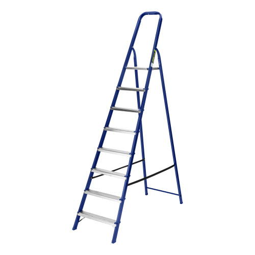 Стремянка, 8 ступеней, стальная, Сибртех по ценам производителя в Уфе с доставкой по всей России