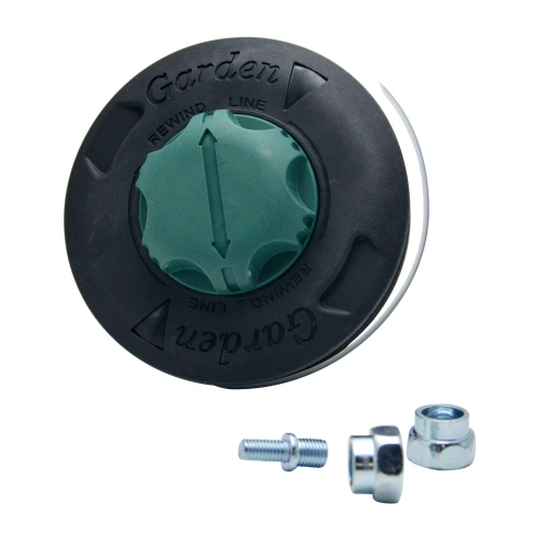 Триммерная головка универсальная EVOline Trimmer Head Universal (M8x1.25 LF, M10х1.25 LF, M12x1.75 LF, M8x1.25 LM, M10x1.25 LM) с быстрой намоткой купить в Москве с доставкой по всей России | ProtosMarket.ru