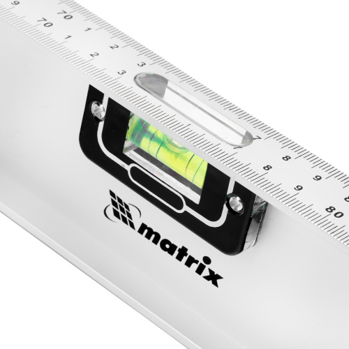 Уровень алюминиевый "Рельс", 1500 мм, 3 глазка (1 поворотный) Matrix по ценам производителя в Уфе с доставкой по всей России