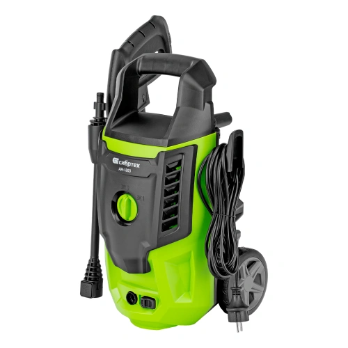 Моечная машина высокого давления АМ-1800, 1800 Вт, 140 бар, 350 л/ч, колесная Сибртех по ценам производителя в Уфе с доставкой по всей России