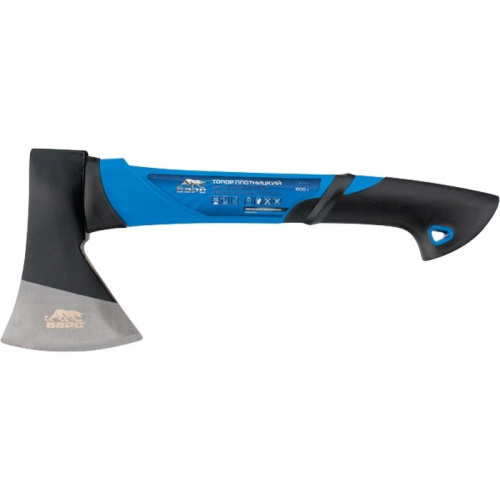 Топор плотницкий, 600 г, двухкомпонентная обрезиненная рукоятка Барс по ценам производителя в Уфе с доставкой по всей России
