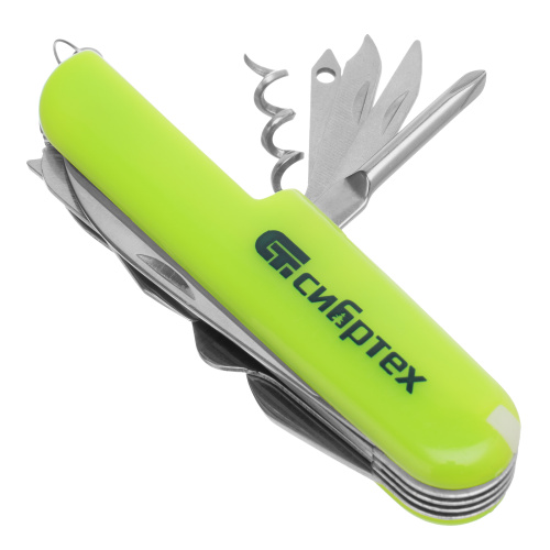 Нож многофункциональный, компактный размер, 15 функций, 90 мм Сибртех по ценам производителя в Уфе с доставкой по всей России