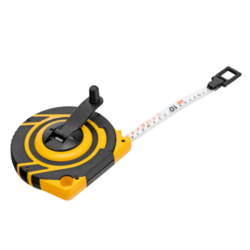 Рулетка геодезическая 20 м х 15 мм, закрытый корпус, фиберглассовая лента Denzel по ценам производителя в Уфе с доставкой по всей России