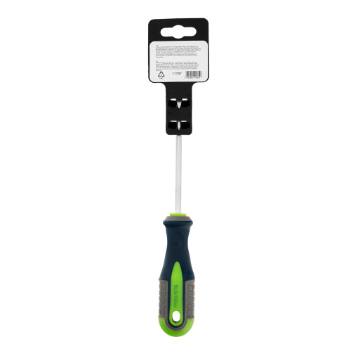 Отвертка, SL5 х 100 мм, CrV, трехкомпонентная рукоятка Сибртех по ценам производителя в Уфе с доставкой по всей России