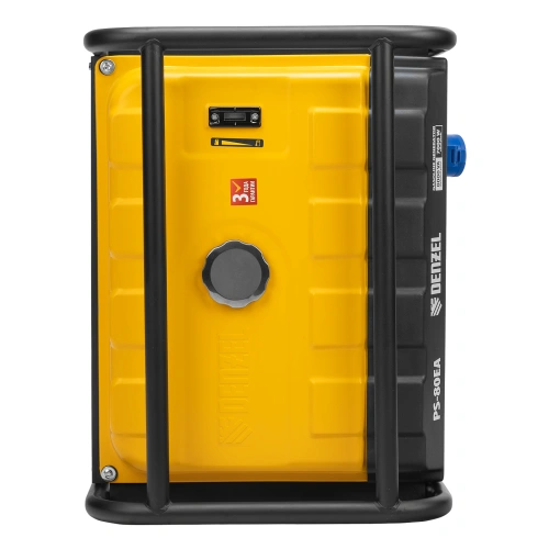 Генератор бензиновый PS 80 EA, 8.0 кВт, 230 В, 25 л, коннектор автоматики, электростартер Denzel по ценам производителя в Уфе с доставкой по всей России