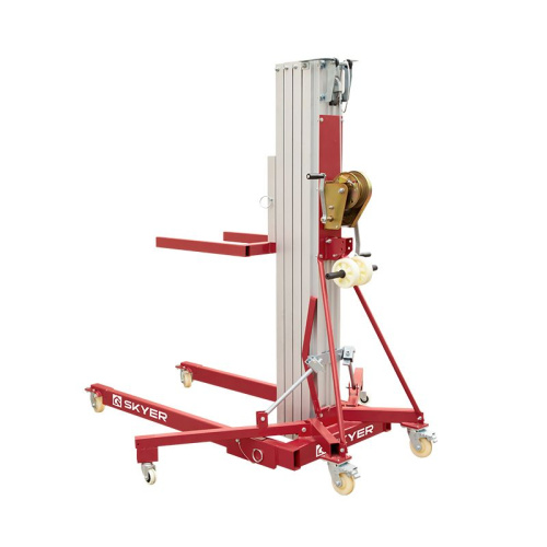 Телескопический подъемник для материалов SKYER SLA-25 по ценам производителя в Уфе с доставкой по всей России