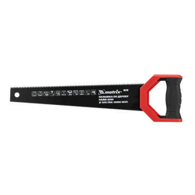 Ножовка по дереву UNIVERSAL, 350 мм, две рабочие кромки 13-14 TPI и 7-8 TPI, тефлоновое покрытие Matrix по ценам производителя в Уфе с доставкой по всей России