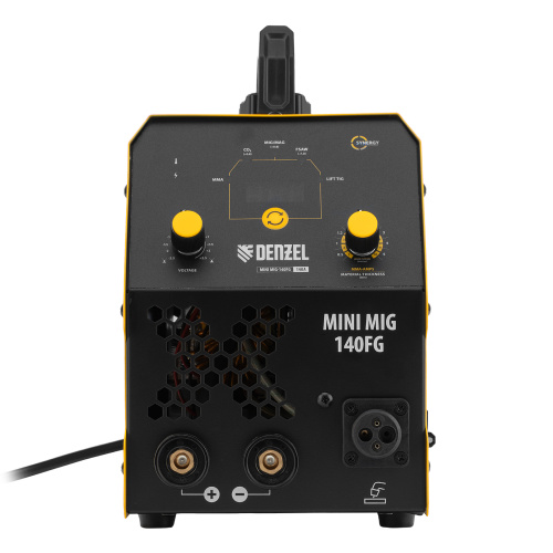 Аппарат инвертор. полуавтомат. сварки Mini MIG-140FG, 140 А, ПВ 60% Denzel по ценам производителя в Уфе с доставкой по всей России
