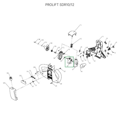 Потенциометр для самоходных штабелеров SDR-S/SDR/SDK по ценам производителя в Уфе с доставкой по всей России