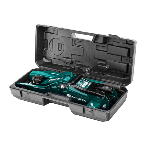 Домкрат гидравлический подкатной, 2 т, 85-330 мм, низкий подхват, в пласт. кейсе Сибртех по ценам производителя в Уфе с доставкой по всей России