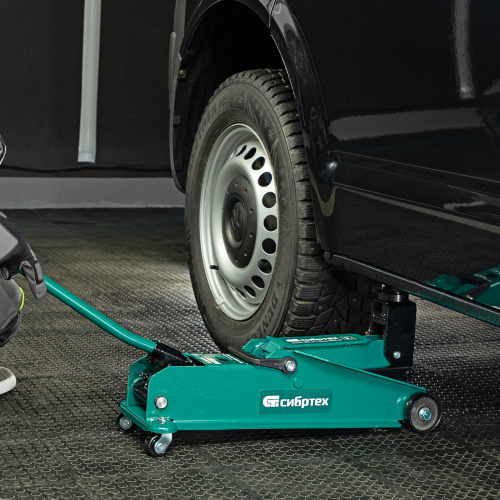 Домкрат гидравлический подкатной, 3 т, 192-532 мм, SUV Сибртех по ценам производителя в Уфе с доставкой по всей России