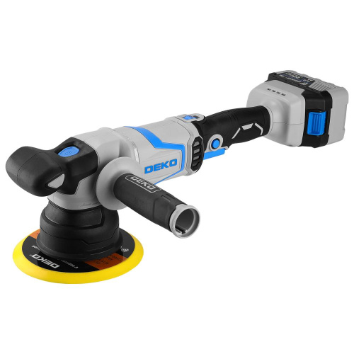 Шлифмашина полировальная аккумуляторная орбитальная бесщеточная DEKO CPDU20DA PRO, 150 мм, 20В, 1x4. купить в Москве с доставкой по всей России | ProtosMarket.ru