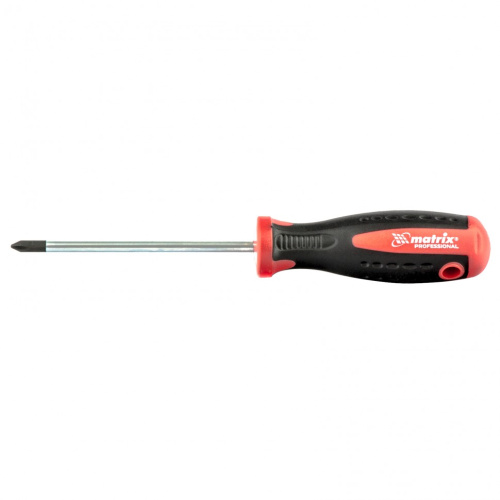 Отвертка Profi, PH1 х 100 мм, S2, двухкомпонентная рукоятка Matrix по ценам производителя в Уфе с доставкой по всей России
