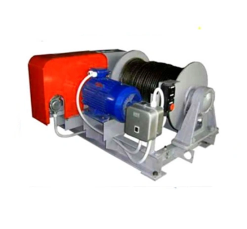 Лебедка тяговая ТЭЛ-5А г/п 5700 кг Н-270 м (без каната) по ценам производителя в Уфе с доставкой по всей России