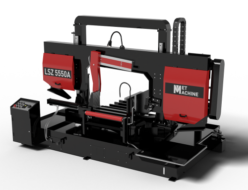 Полуавтоматический ленточнопильный станок с поворотной рамой LSZ5550 по ценам производителя в Уфе с доставкой по всей России