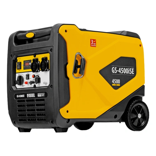Генератор инверторный GS-4500iSE, 4,5 кВт, 230 В, закрытый корпус, электростартер Denzel по ценам производителя в Уфе с доставкой по всей России