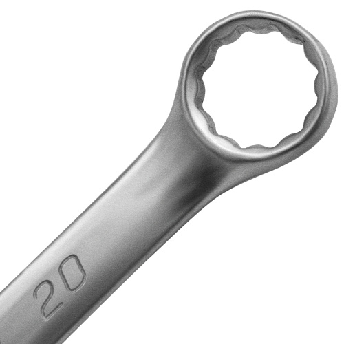 Ключ комбинированный, 20 мм, CrV, матовый хром Matrix по ценам производителя в Уфе с доставкой по всей России