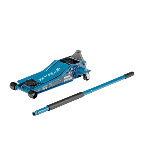 Домкрат гидравлический подкатной, быстрый подъем, 3т Low Profile Quick, 75-515 мм, профессиональный Stels по ценам производителя в Уфе с доставкой по всей России