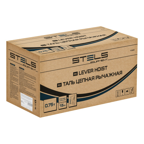 Таль цепная рычажная, 0.75 т, h подъема 1.5 м Stels по ценам производителя в Уфе с доставкой по всей России