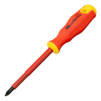 Набор отверток диэлектрических до 1000 В, 5 шт, тестер, CrV, двухкомпонентные рукоятки Сибртех по ценам производителя в Уфе с доставкой по всей России