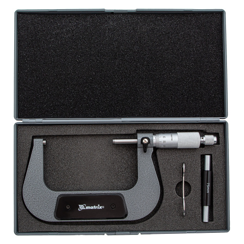 Микрометр механический,75-100 мм Matrix по ценам производителя в Уфе с доставкой по всей России