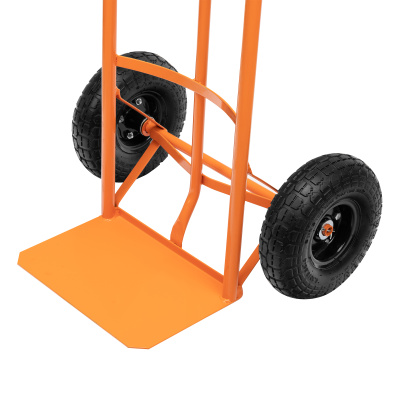 Тележка ручная двухколесная НТ1805, грузоподъемность 150 кг, пневматические колеса D 260 мм, платформа 350 х 235 мм Сибртех по ценам производителя в Уфе с доставкой по всей России