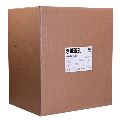 Мотоблок DPT-370-PRO, 7 л.с, ременное сцепление, ширина 90 см, глубина 35 см, фрез 3 х 4, ШОМ, передачи 4В/2Н Denzel по ценам производителя в Уфе с доставкой по всей России