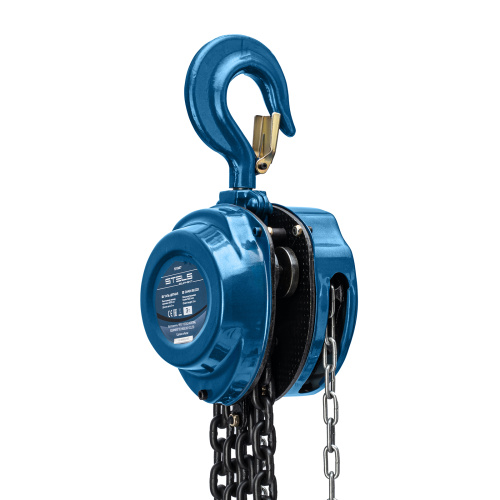 Таль цепная, 3 т, h подъема 3 м, расстояние между крюками 500 мм Stels по ценам производителя в Уфе с доставкой по всей России