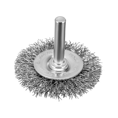 Набор щеток для дрели, 1 Плоская 50мм, 2 Чашки 25-50мм, шпилька, нерж. вит. проволока Denzel по ценам производителя в Уфе с доставкой по всей России