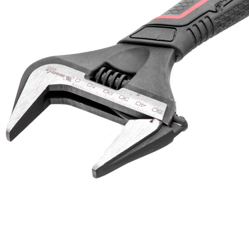 Ключ разводной, тонкие губки, фосфатированный, двухкомпонентная рукоятка, 200 мм, PRO Matrix по ценам производителя в Уфе с доставкой по всей России