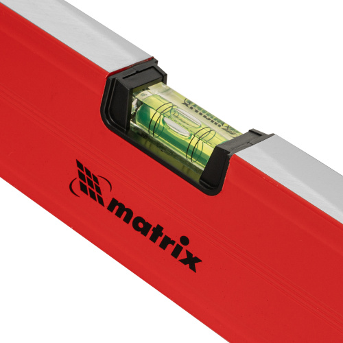 Уровень алюминиевый магнитный, 1500 мм, фрезерованный, 3 глазка (1 зеркальный) усиленный Matrix по ценам производителя в Уфе с доставкой по всей России