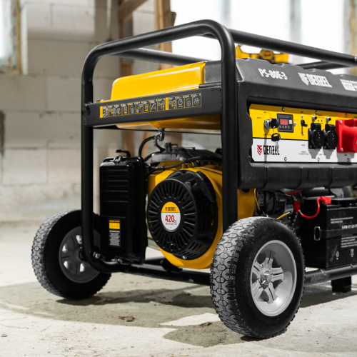 Транспортировочный комплект (колеса и ручки) для генераторов PS Denzel по ценам производителя в Уфе с доставкой по всей России