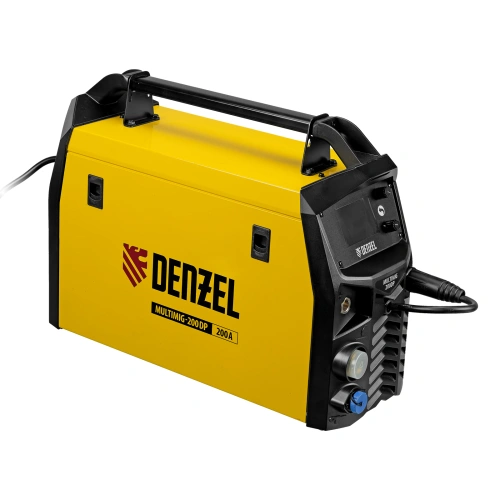Аппарат инвертор. полуавтомат. сварки MultiMIG-200DP Synergy Double Pulse, 200 А, ПВ 80% Denzel по ценам производителя в Уфе с доставкой по всей России
