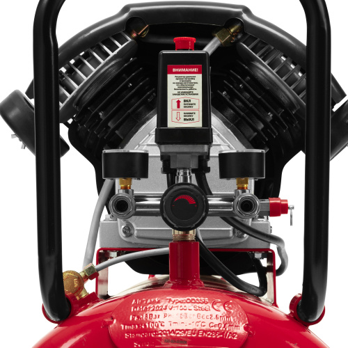 Компрессор воздушный КК-2200/100, 2,2 кВт, 350 л/мин, 100 л, прямой привод, масляный MTX по ценам производителя в Уфе с доставкой по всей России