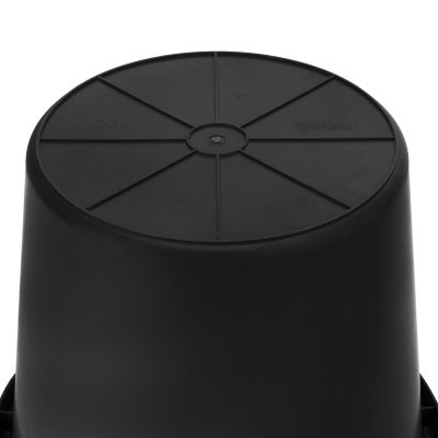 Ведро строительное пластмассовое, 20 л, высокопрочное с носиком Сибртех по ценам производителя в Уфе с доставкой по всей России