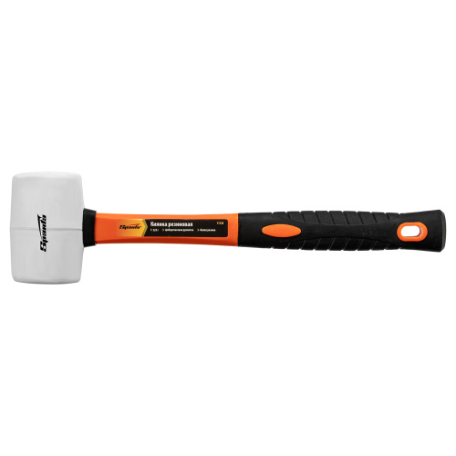 Киянка резиновая, 225 г, белая резина, фибергласовая рукоятка Sparta по ценам производителя в Уфе с доставкой по всей России